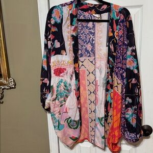 Floral Patchwork Women's Cardigan